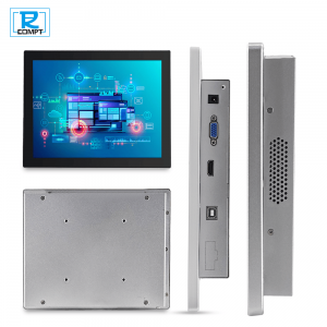 8″ Industrial Computer Monitors Wall Mounted With Touch Screen