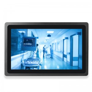 17.3 inch fanless industrial panel mount pc touch screen