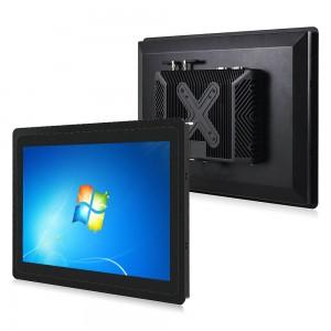 Fanless Industrial Front Touch Panel PC Computer Windows 10