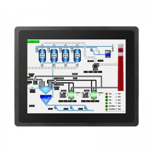 12 inch j4125 Industrial embedded computers with Screen Resolution 1024*768