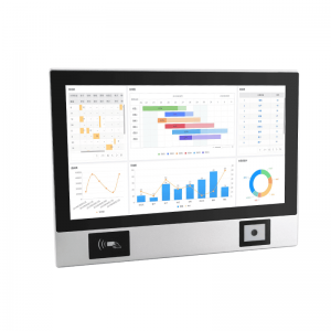 MES Hardware Terminals Panel Pc With NFC RFID Card Reader Customized Logo