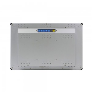 customization 27 inch built-in indstrial touch screen panel monitors with fanless low profile