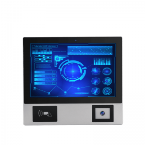 MES Hardware Terminals Panel Pc With NFC RFID Card Reader Customized Logo