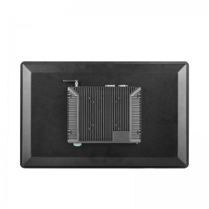 17.3 inch fanless industrial panel mount pc touch screen