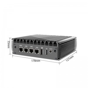 IP65 Waterproof & Dustproof J6426 N100 Embedded Industrial Pc