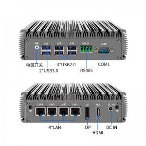 IP65 Waterproof & Dustproof J6426 N100 Embedded Industrial Pc