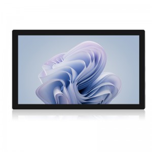 23.6 inch j4125 j1900 fanless wall-mounted embedded screen panel all in one pc