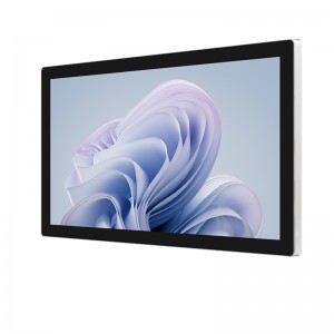 23.6 inch j4125 j1900 fanless wall-mounted embedded screen panel all in one pc