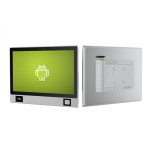 MES Hardware Terminals Panel Pc With NFC RFID Card Reader Customized Logo