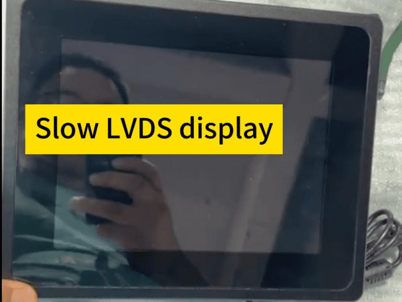 What To Do About Slow LVDS Display On Industrial Touchscreen Panel Pc?