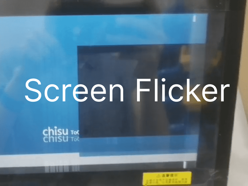 10.1″ Embedded All-in-One PC flickers when shaking what to do?