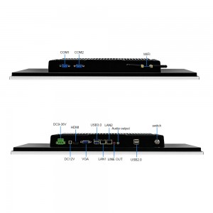 Wall-Mounted Industrial Panel Mounted Touch Screen Pc