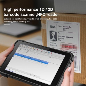 IP67 Rugged Windows 10 Tablet Pc With Barcode Generator