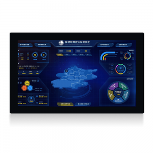 12 inch Fan-less fully enclosed design industrial displays