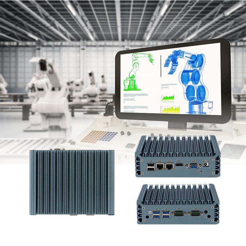 COMPT industrial embedded computers revolutionize the warehousing and logistics industry and accelerate the popularization of palletizing robot systems