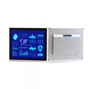 17 inch embedbed industrial panel monitor with touch screen dispaly