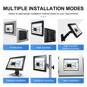 Customised 15.6 inch industrial touch screen monitor