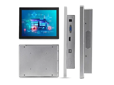 8″ Industrial Computer Monitors Wall Mounted With Touch Screen