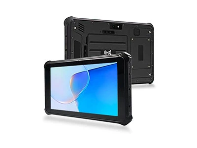 Android 10 Fanless Rugged Tablet With GPS Wifi UHF and QR Code Scanning